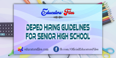 deped hiring guidelines for senior high school