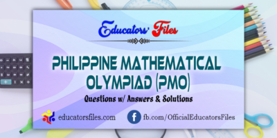 philippine mathematical olympiad