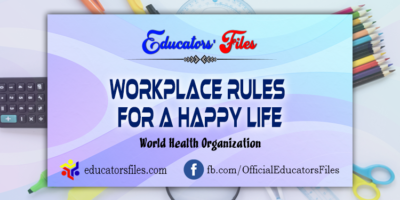 workplace rules for a happy life