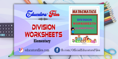 Division Worksheets