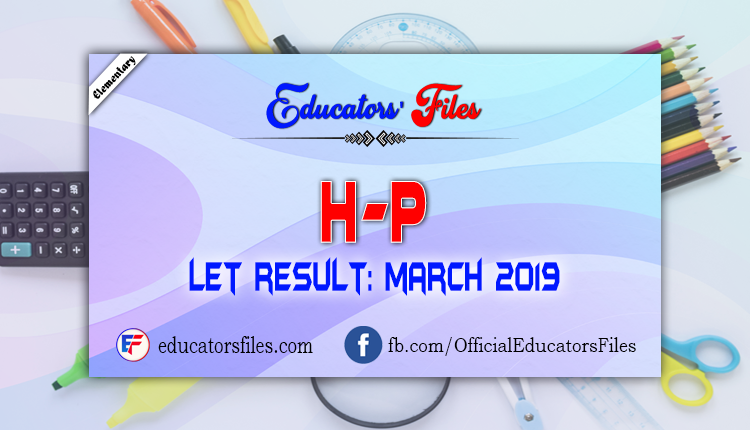 let result elementary h-p
