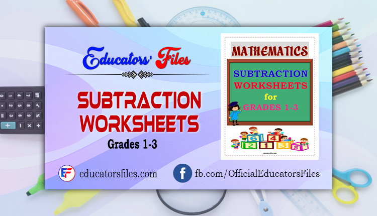 subtraction worksheets