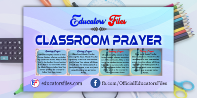 Classroom Prayer