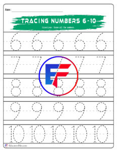 Number Tracing (6-10)
