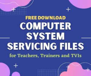 [FREE DOWNLOAD] Computer System Servicing Files